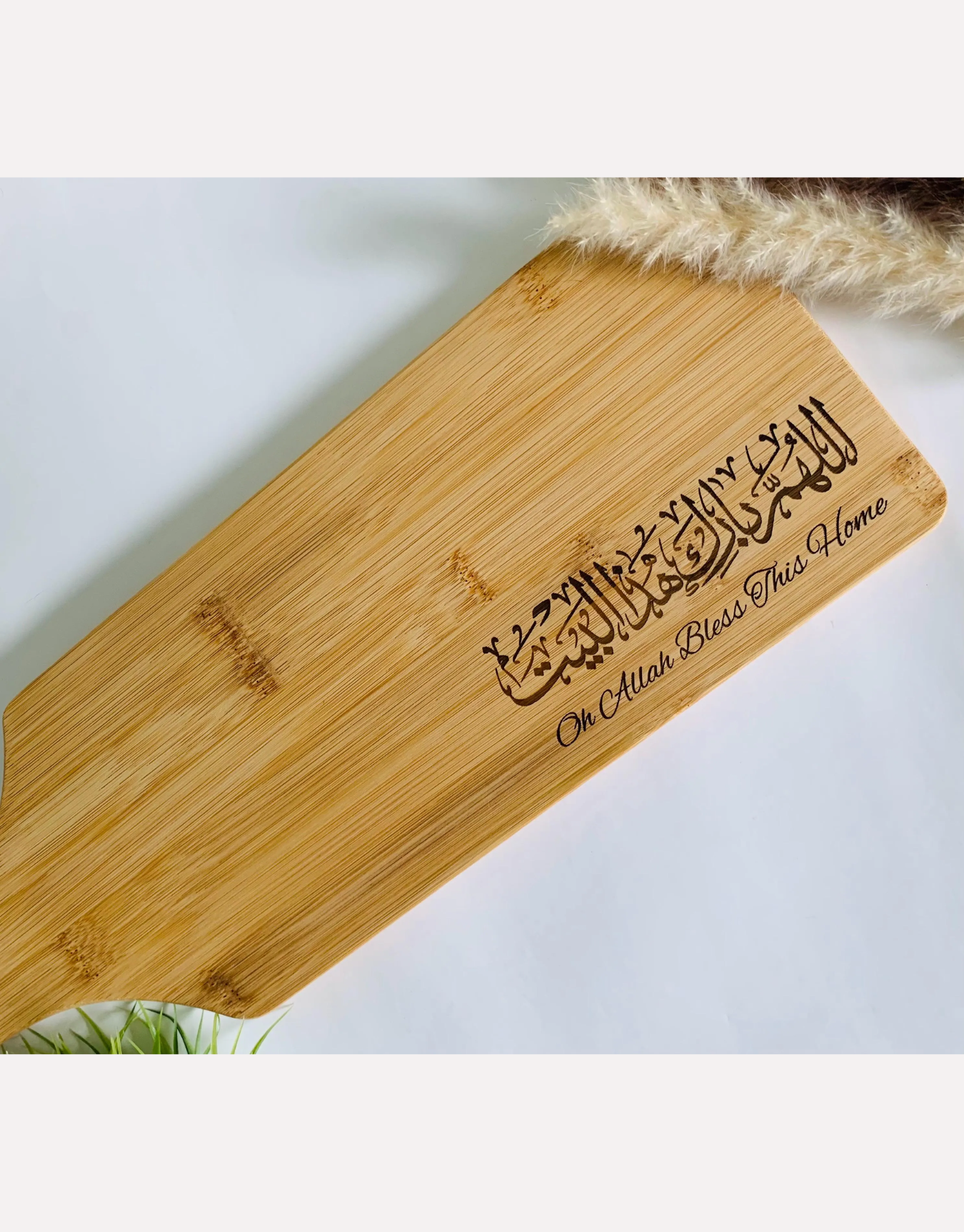 Personalized Laser Engraved Bamboo Cutting Board: Handwritten Recipe Charcuterie