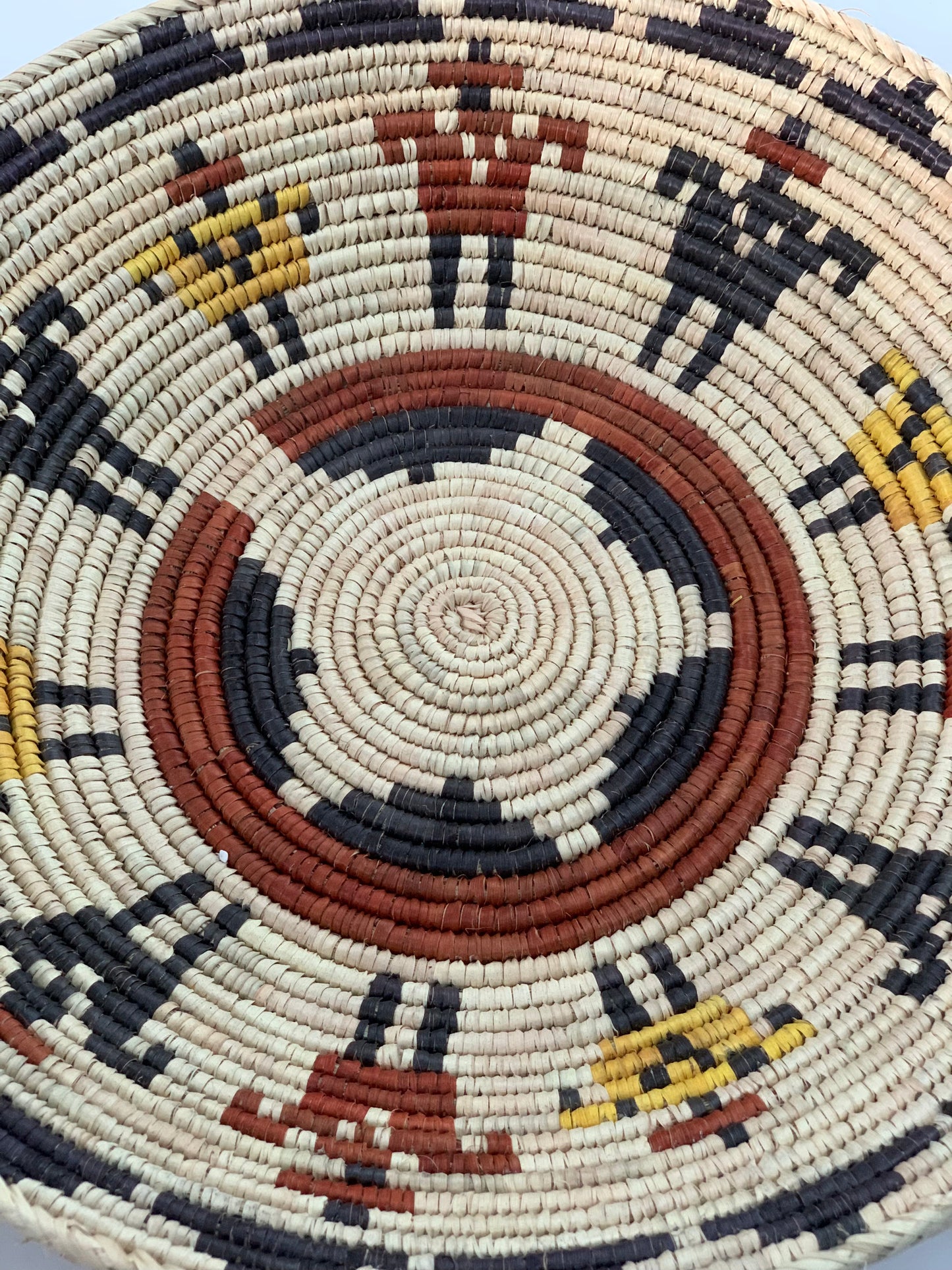 Authentic Southwest Navajo Inspired Hand Woven Baskets, Handmade Home art and Wall Decor, Wall art, Display Sisal Baskets, Mother Day Gift