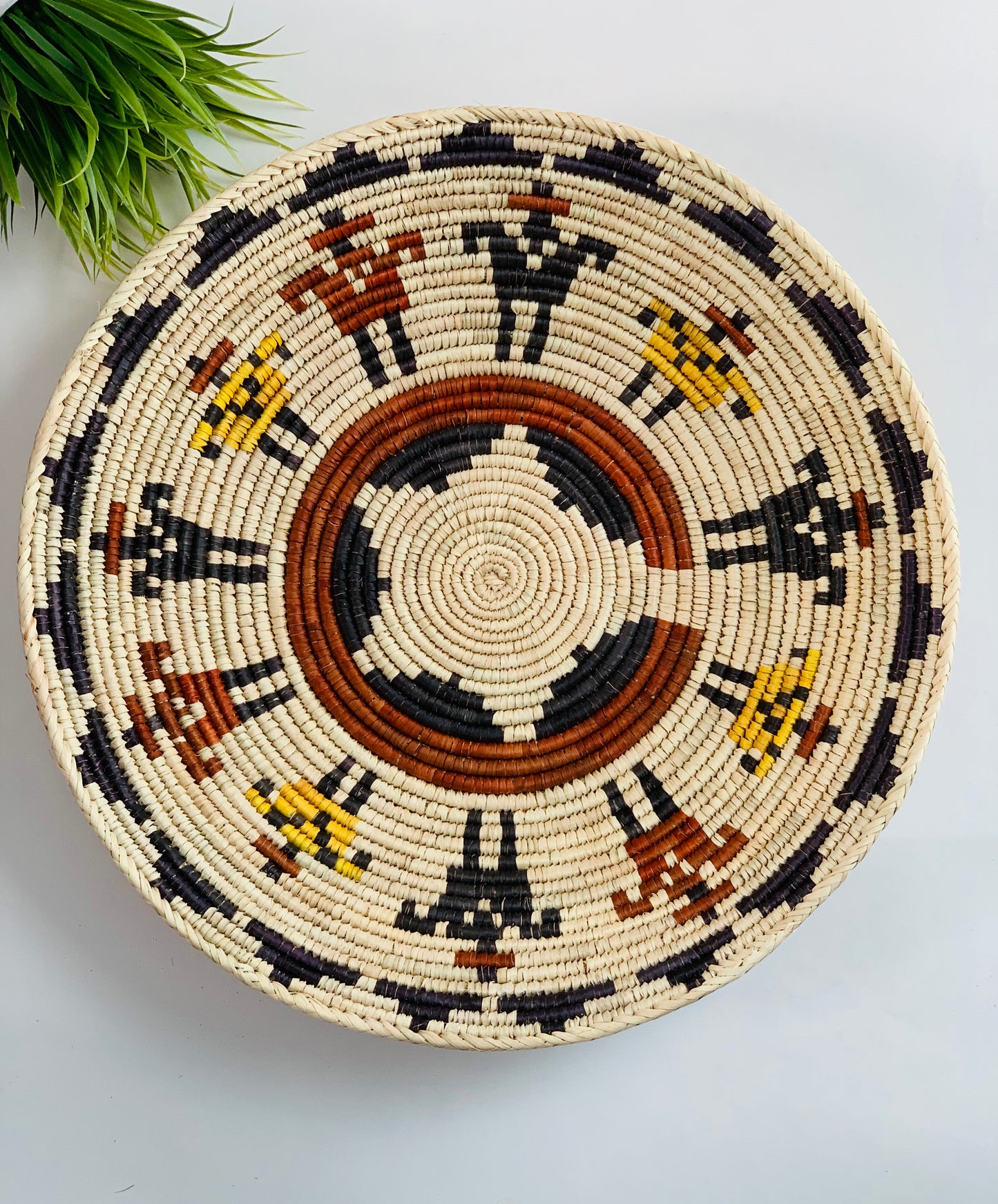 Authentic Southwest Navajo Inspired Hand Woven Baskets, Handmade Home art and Wall Decor, Wall art, Display Sisal Baskets, Mother Day Gift